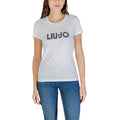 Liu Jo Weißes Baumwoll-T-Shirt