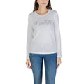 Liu Jo Zweifarbige Baumwoll-Langarmshirt