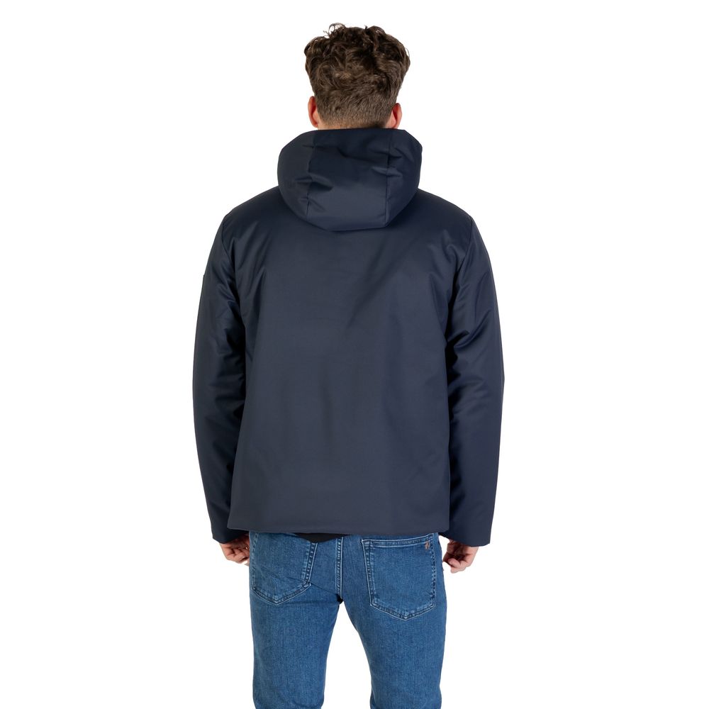 EA7 Emporio Armani Blauer Polyester-Mantel