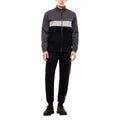 EA7 Emporio Armani Black Cotton Tracksuit