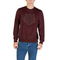 Antony Morato Weinrotes Baumwoll-Sweatshirt