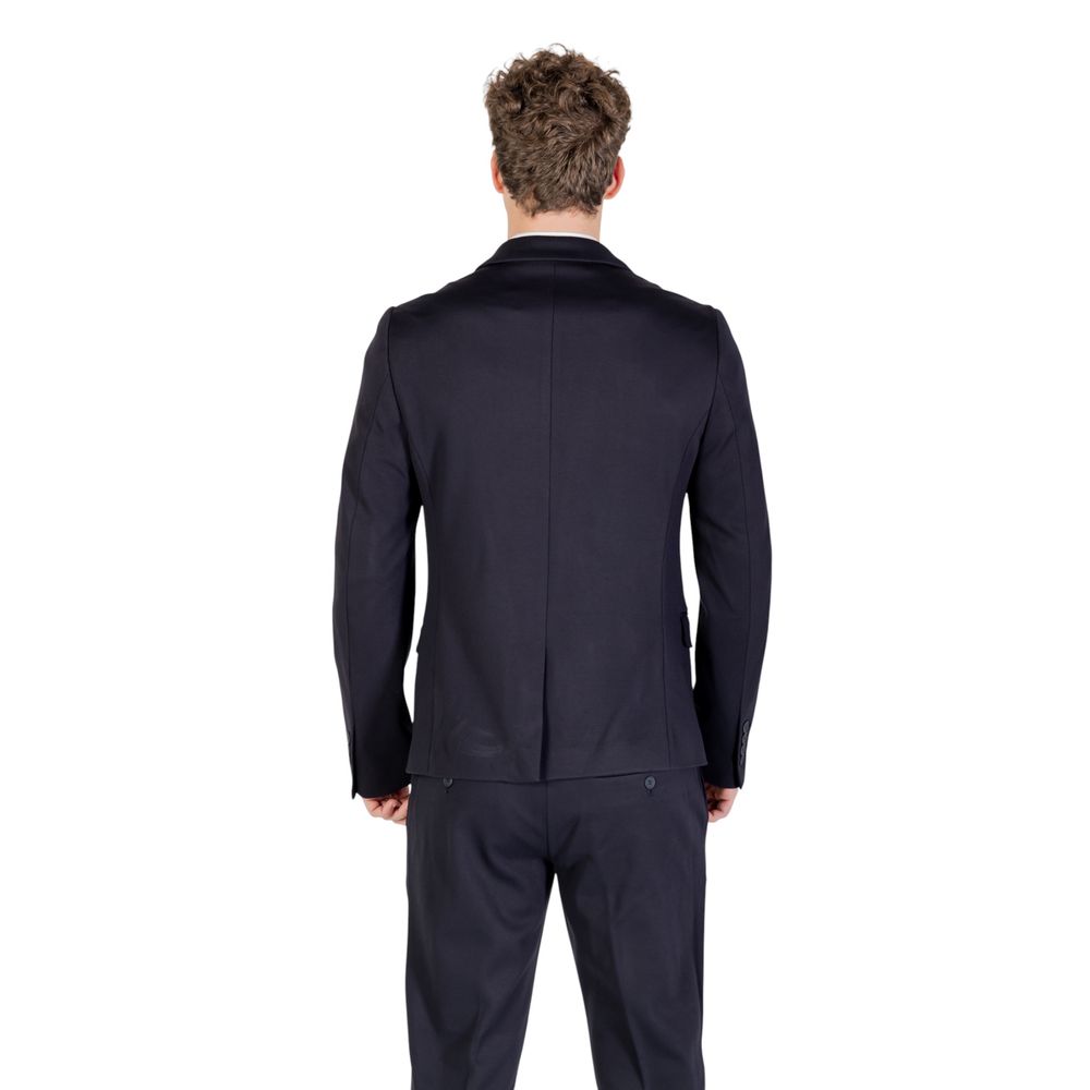 Antony Morato Blauer Viskose-Blazer