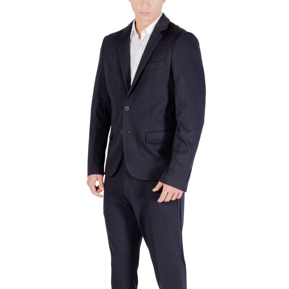 Antony Morato Blauer Viskose-Blazer