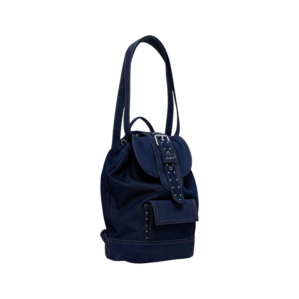 Desigual Blauer Rucksack aus Polyethylen