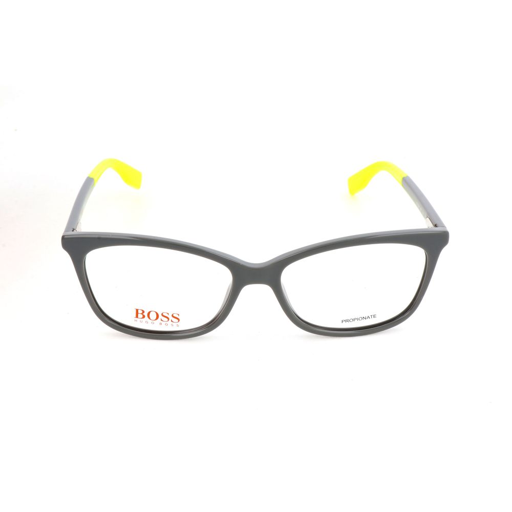 Hugo Boss Graue Brille aus injected Material