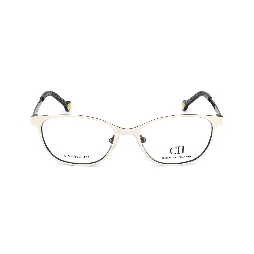 Carolina Herrera Schwarze Edelstahlbrille (Gestell)