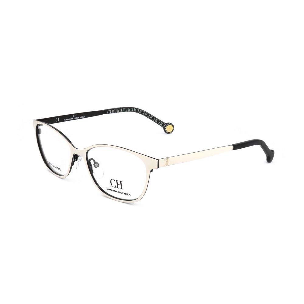 Carolina Herrera Schwarze Edelstahlbrille (Gestell)