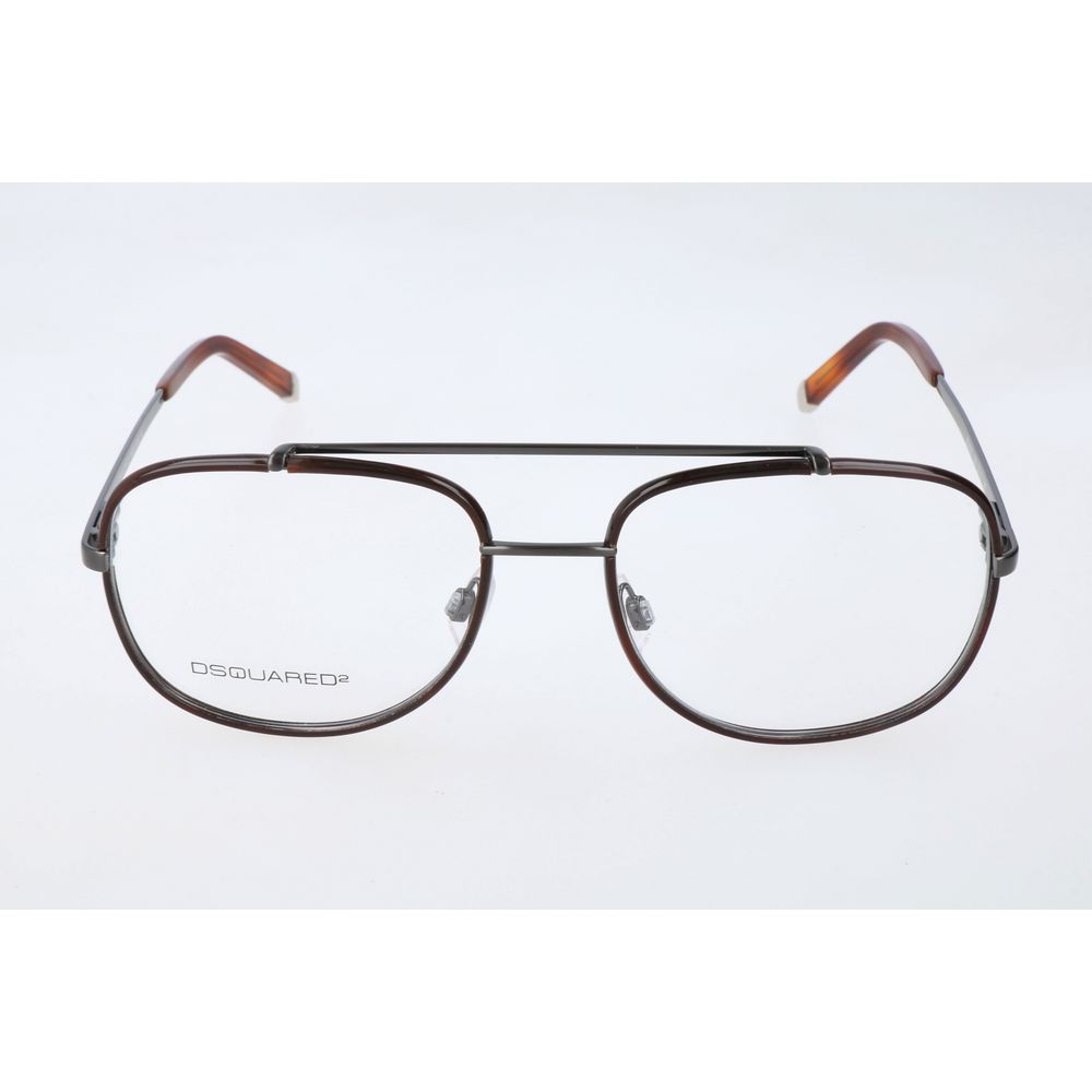 Dsquared² Braune Metallbrille (Fassung)