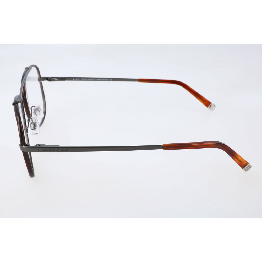 Dsquared² Braune Metallbrille (Fassung)