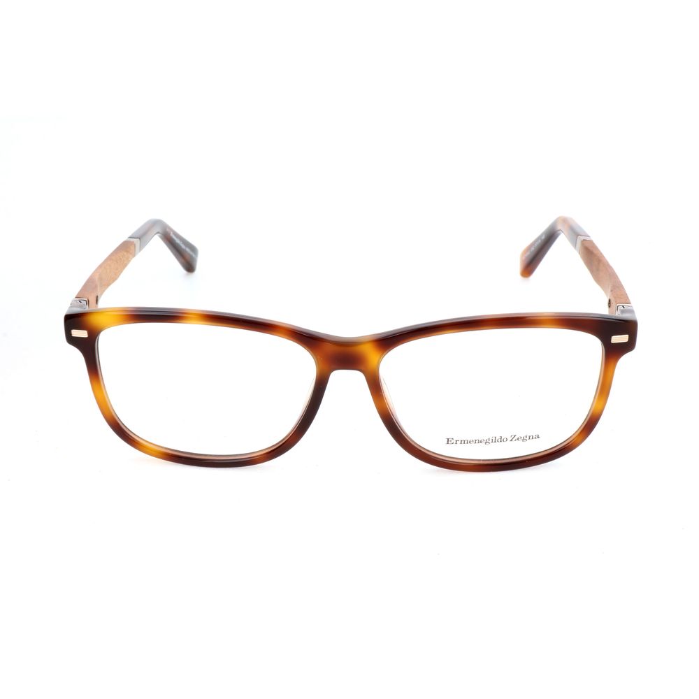 Ermenegildo Zegna Braune Brille aus Acetat (Gestell)