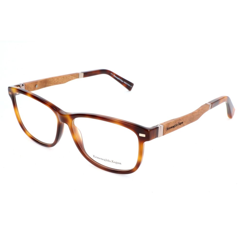 Ermenegildo Zegna Braune Brille aus Acetat (Gestell)