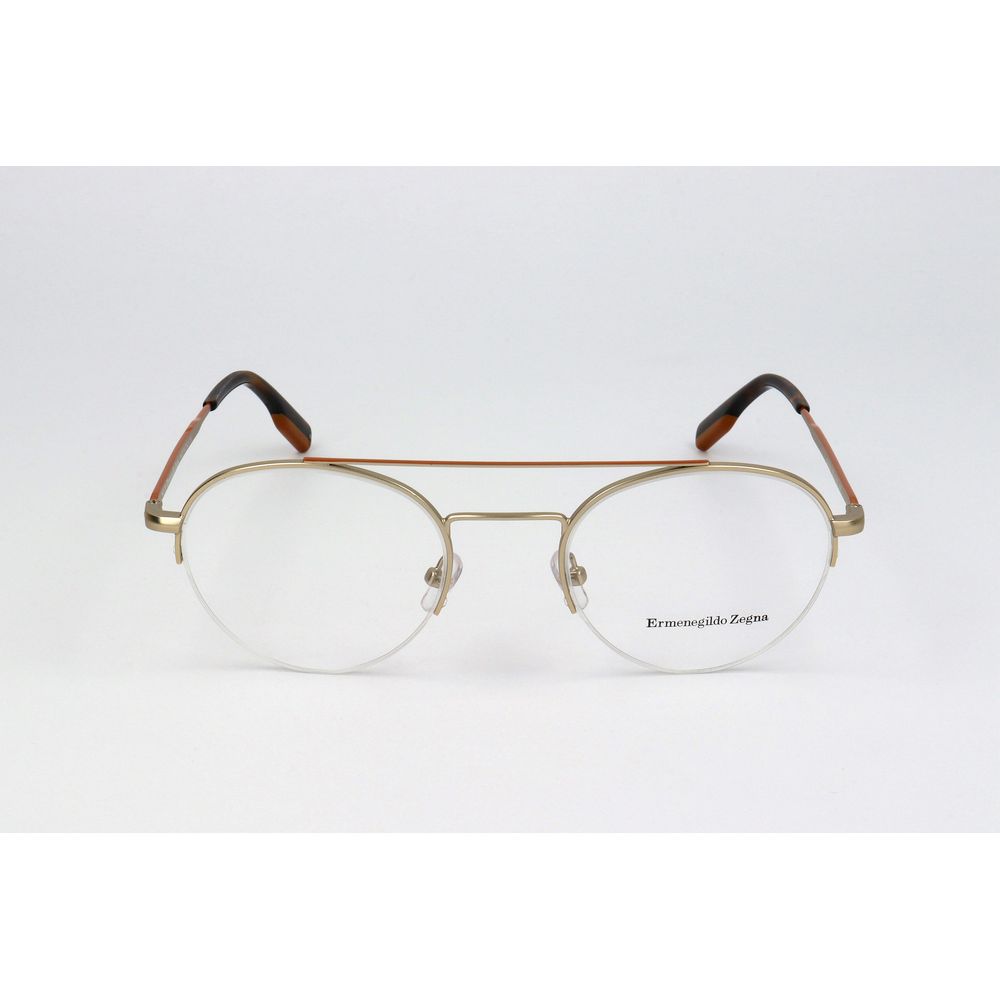 Ermenegildo Zegna Glasses in Gold Metal (Frame)
