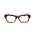 Ermenegildo Zegna Brown Resin Glasses Frame
