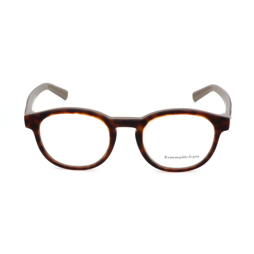 Ermenegildo Zegna Braune Brille aus Acetat (Gestell)