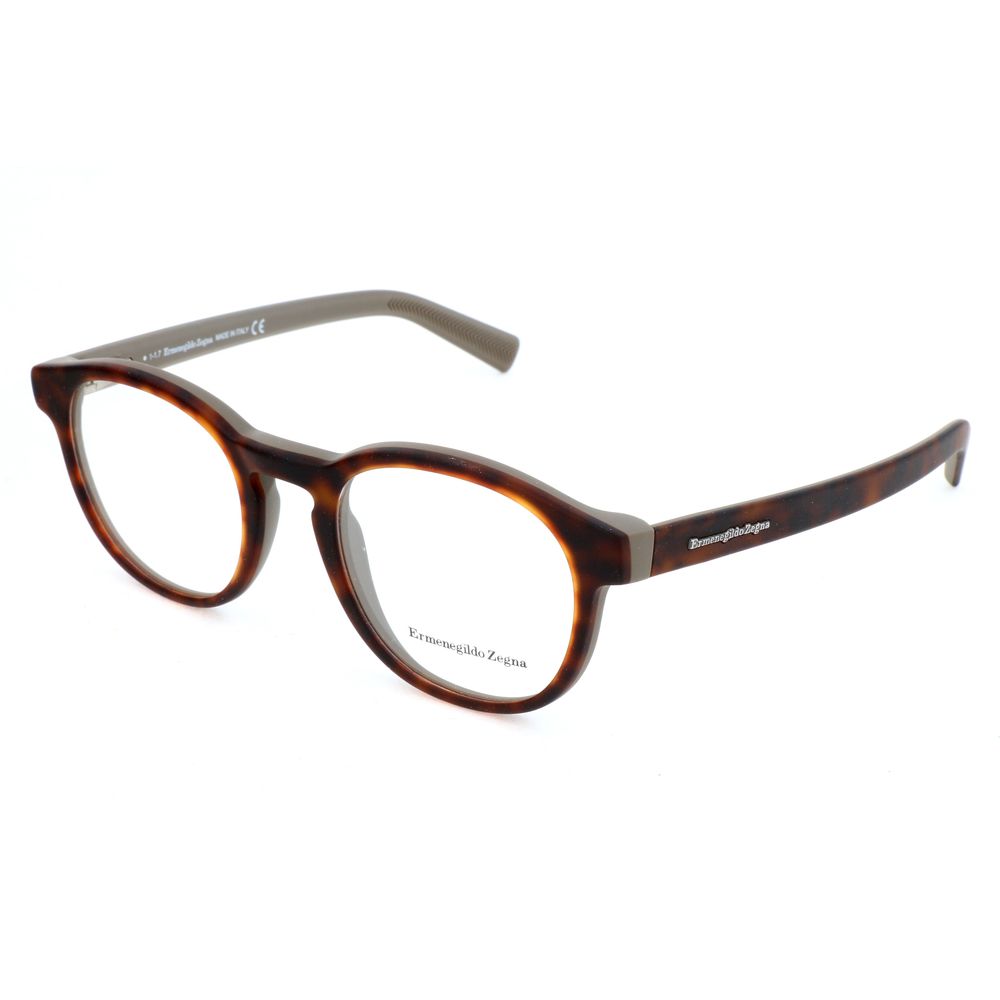 Ermenegildo Zegna Braune Brille aus Acetat (Gestell)