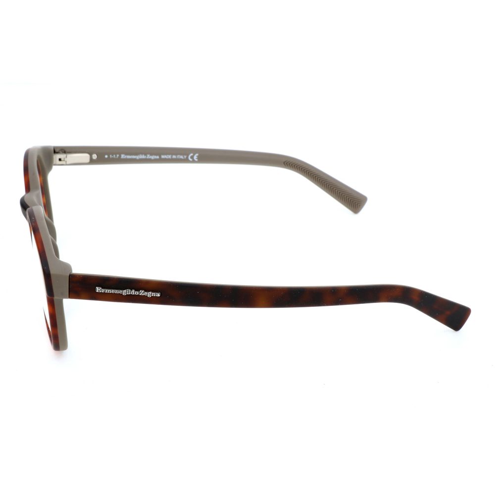 Ermenegildo Zegna Braune Brille aus Acetat (Gestell)