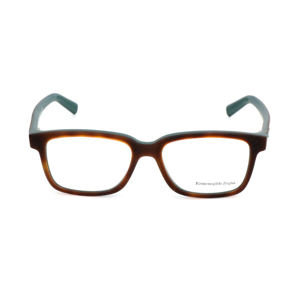 Ermenegildo Zegna Brown Acetate Glasses (Frame)