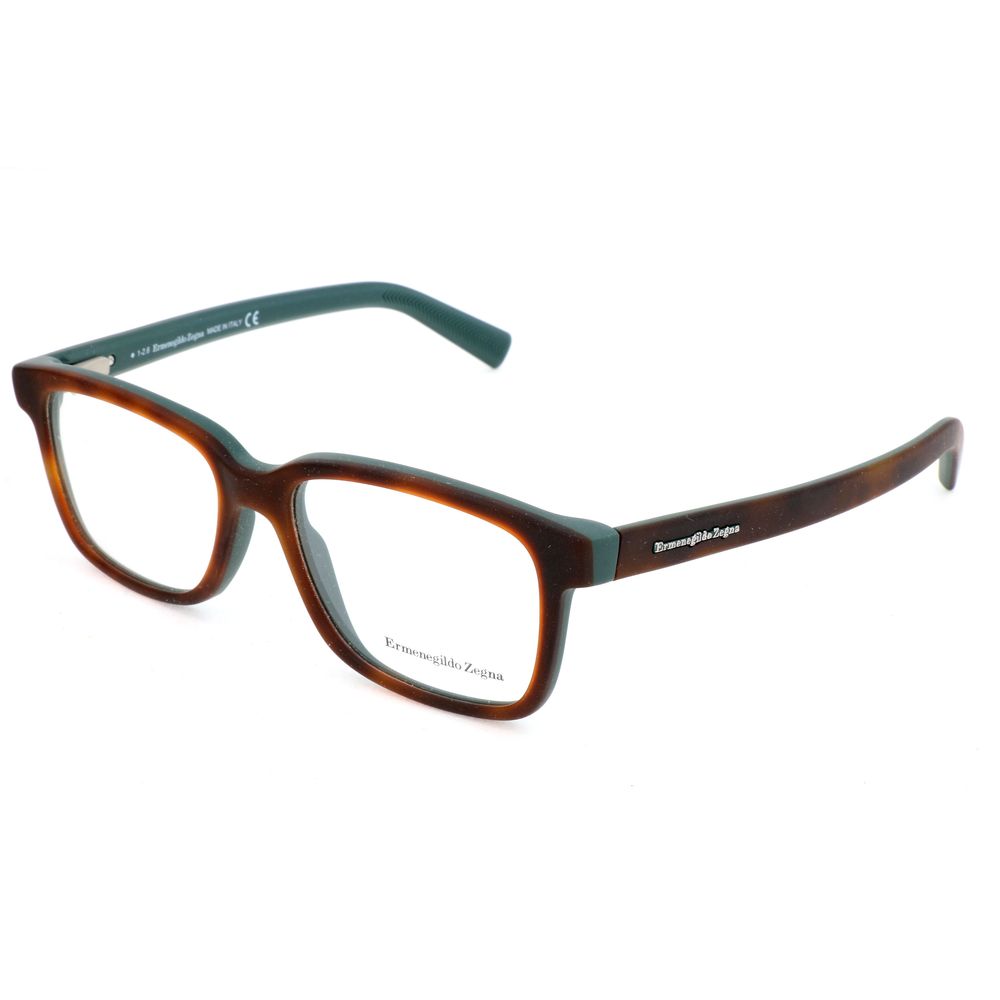 Ermenegildo Zegna Brown Acetate Glasses (Frame)