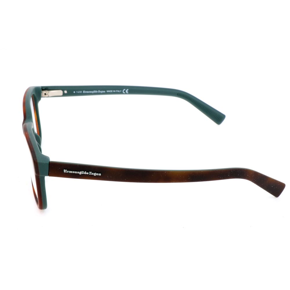 Ermenegildo Zegna Brown Acetate Glasses (Frame)