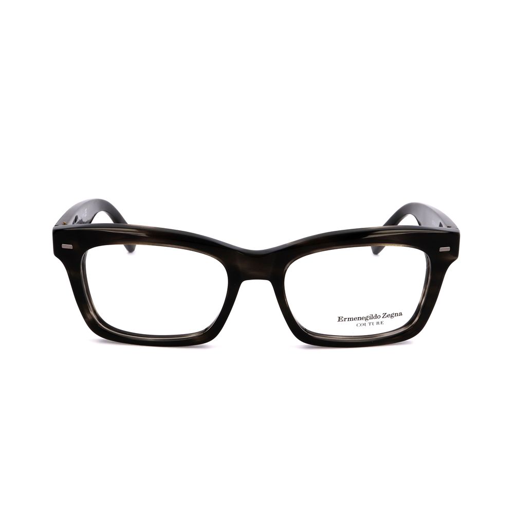 Ermenegildo Zegna Grey Acetate Glasses (Frame)