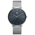 MVMT Graue Edelstahl-Dresswatch