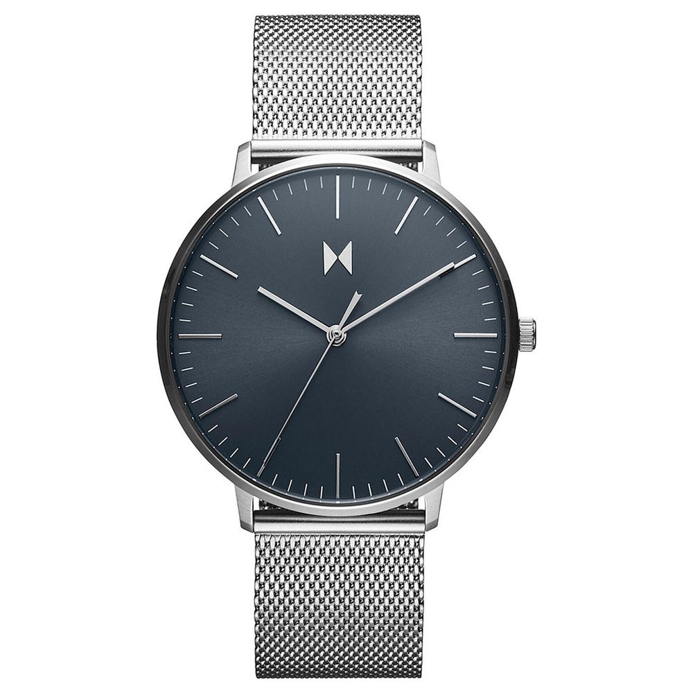 MVMT Graue Edelstahl-Dresswatch