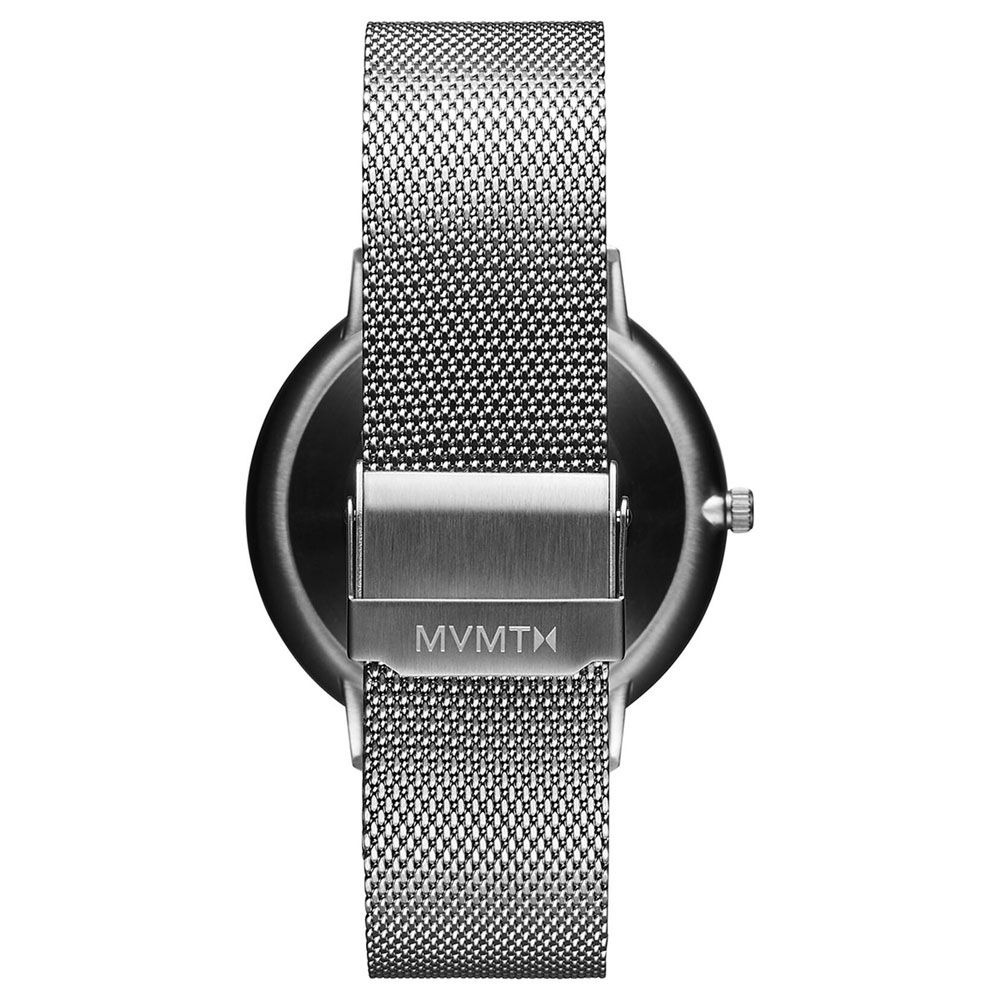 MVMT Graue Edelstahl-Dresswatch