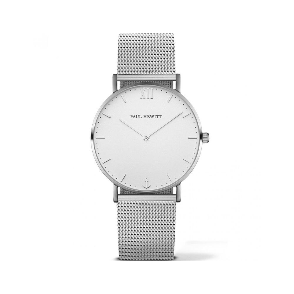 PAUL HEWITT Graue Edelstahl-Dresswatch