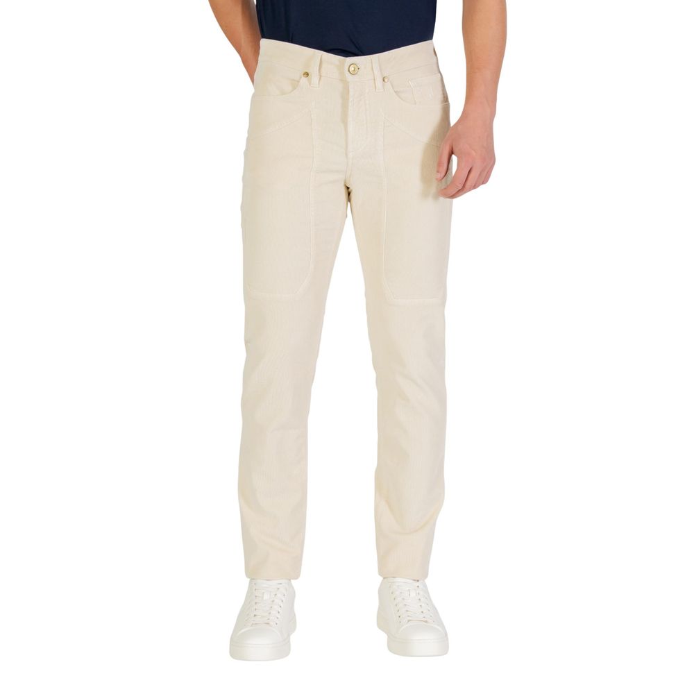 Jeckerson Creme Baumwoll Skinny Jeans