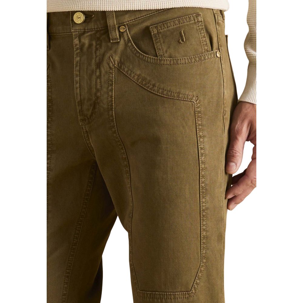 Jeckerson Braune Baumwoll-Skinny Jeans