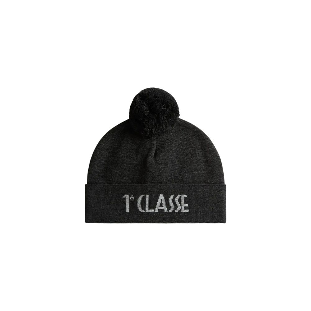 Alviero Martini Prima Classe Grey Wool Beanie (Baseball Cap)