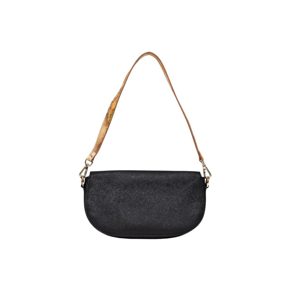 Alviero Martini Prima Classe Black PVC Handbag