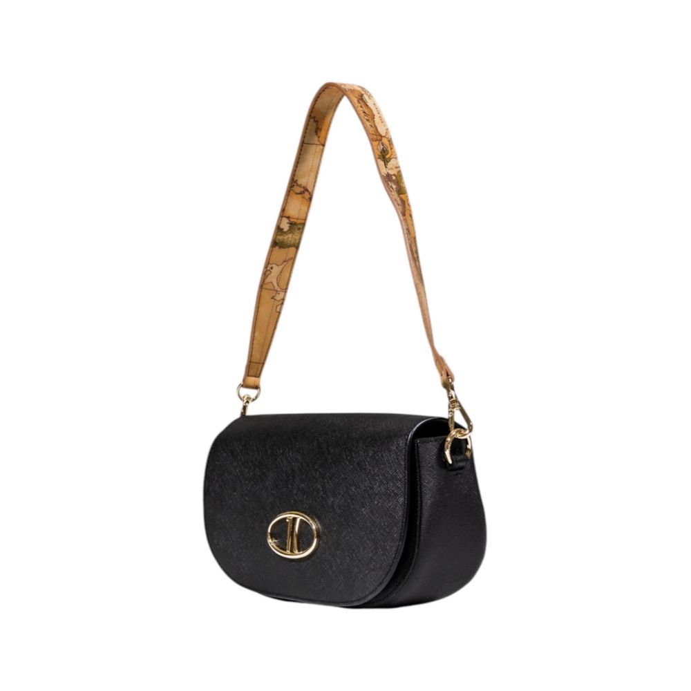 Alviero Martini Prima Classe Black PVC Handbag