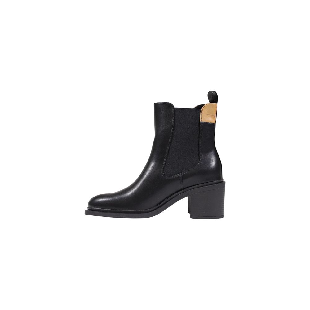 Alviero Martini Prima Classe Schwarze Ankle Boots aus Polyethylen