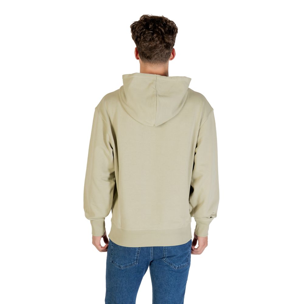 Hugo Boss Grüner Baumwoll-Kapuzenpullover