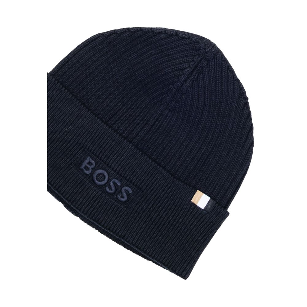 Hugo Boss Blaue Baumwollkappe (Baseball Cap)