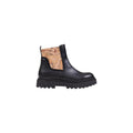 Alviero Martini Prima Classe Schwarze Stiefeletten aus Polyethylen