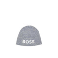 Hugo Boss Graue Baseballkappe aus recyceltem Polyamid