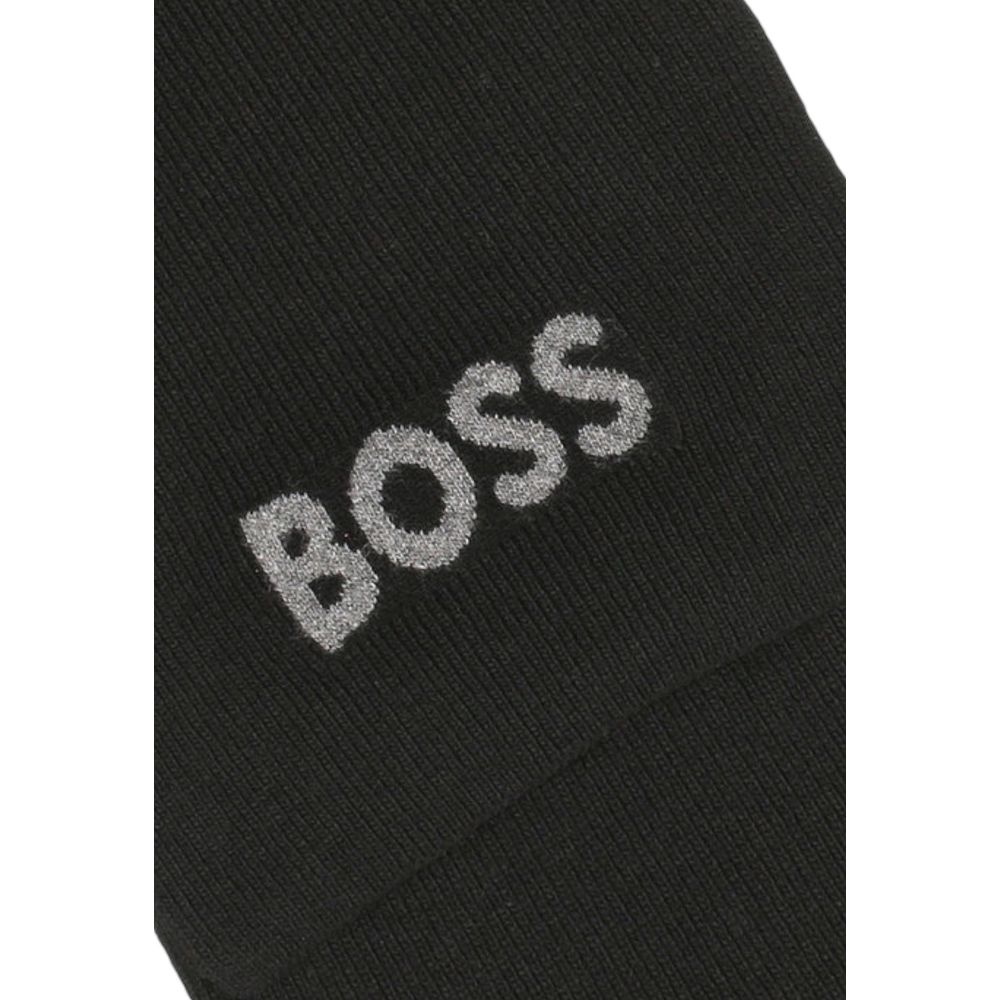 Hugo Boss Schwarzer Schal aus Polyacryl