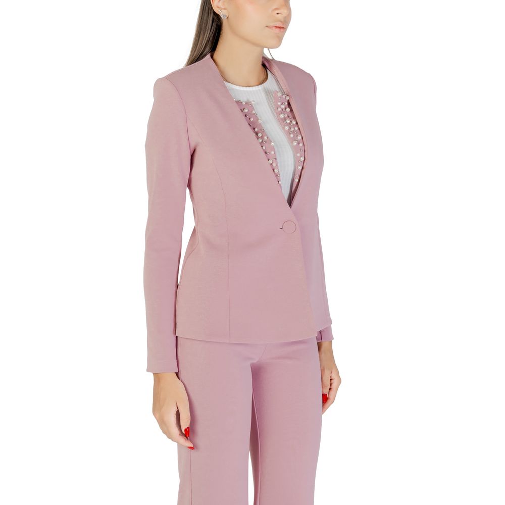 Rinascimento Mehrfarbiger Polyester-Blazer