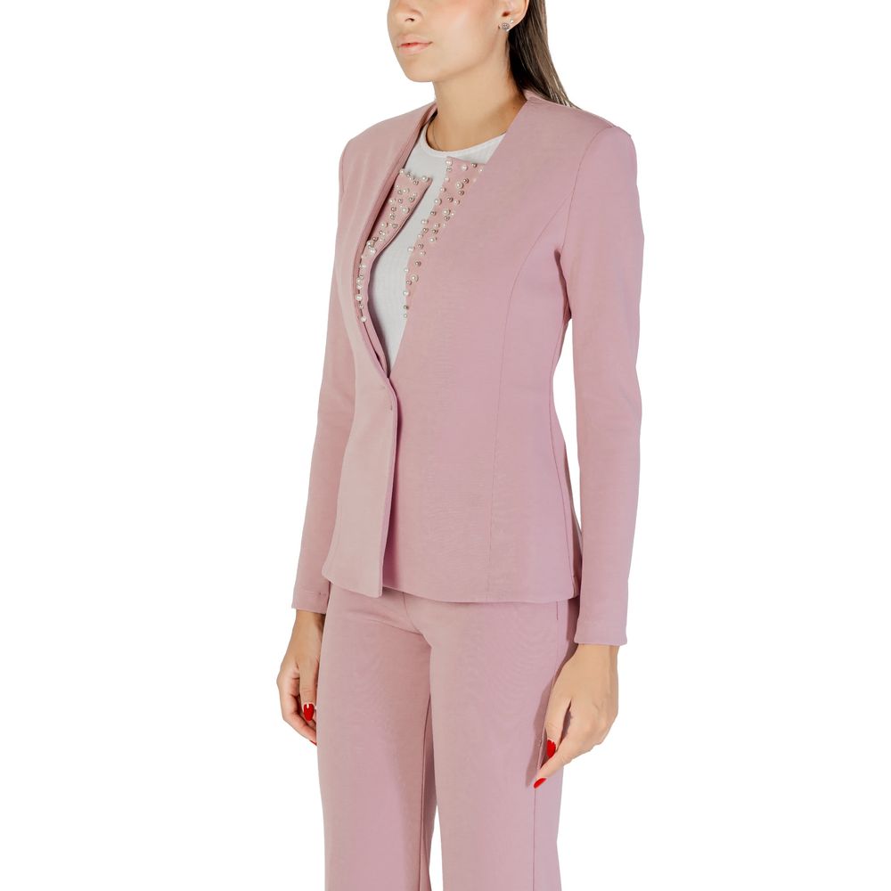 Rinascimento Mehrfarbiger Polyester-Blazer