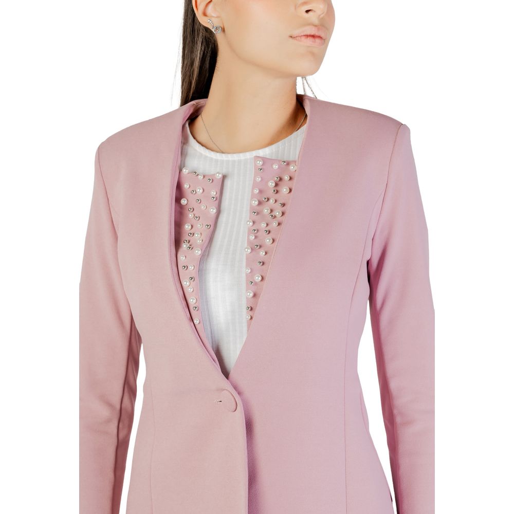 Rinascimento Mehrfarbiger Polyester-Blazer