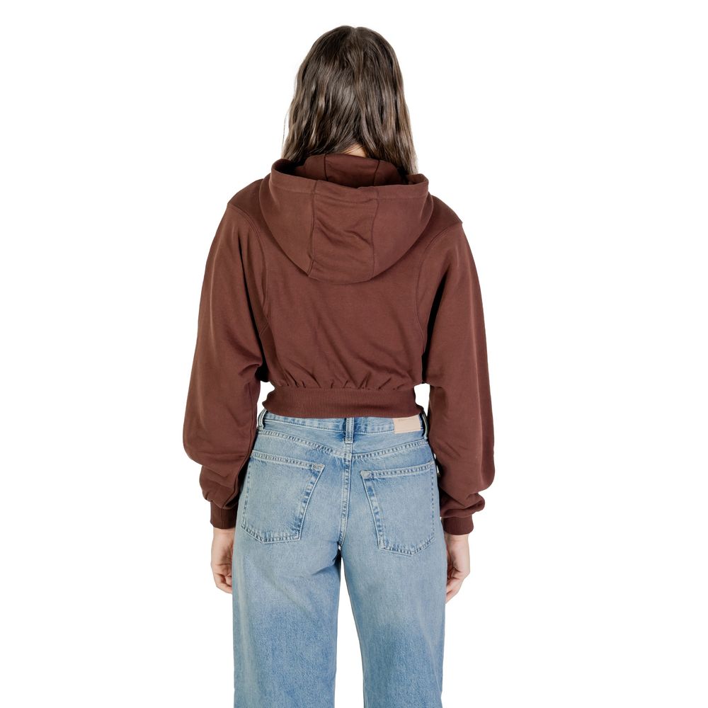 Tommy Hilfiger Jeans Brown Hoodie made from recycled cotton