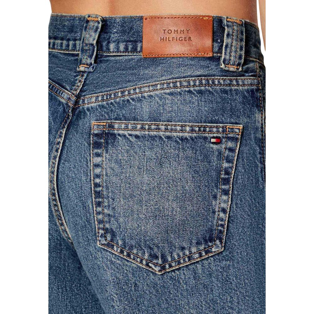 Tommy Hilfiger Blaue Jeans aus recycelter Baumwolle im Relaxed Fit