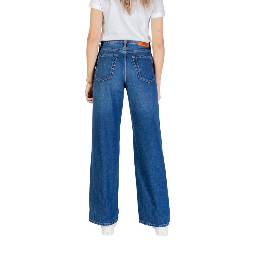 Calvin Klein Jeans Blaue Boyfriend Jeans aus Baumwolle
