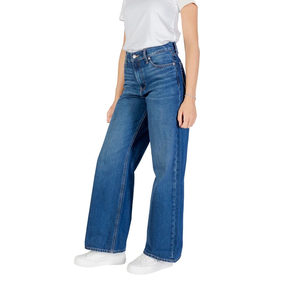 Calvin Klein Jeans Blaue Boyfriend Jeans aus Baumwolle