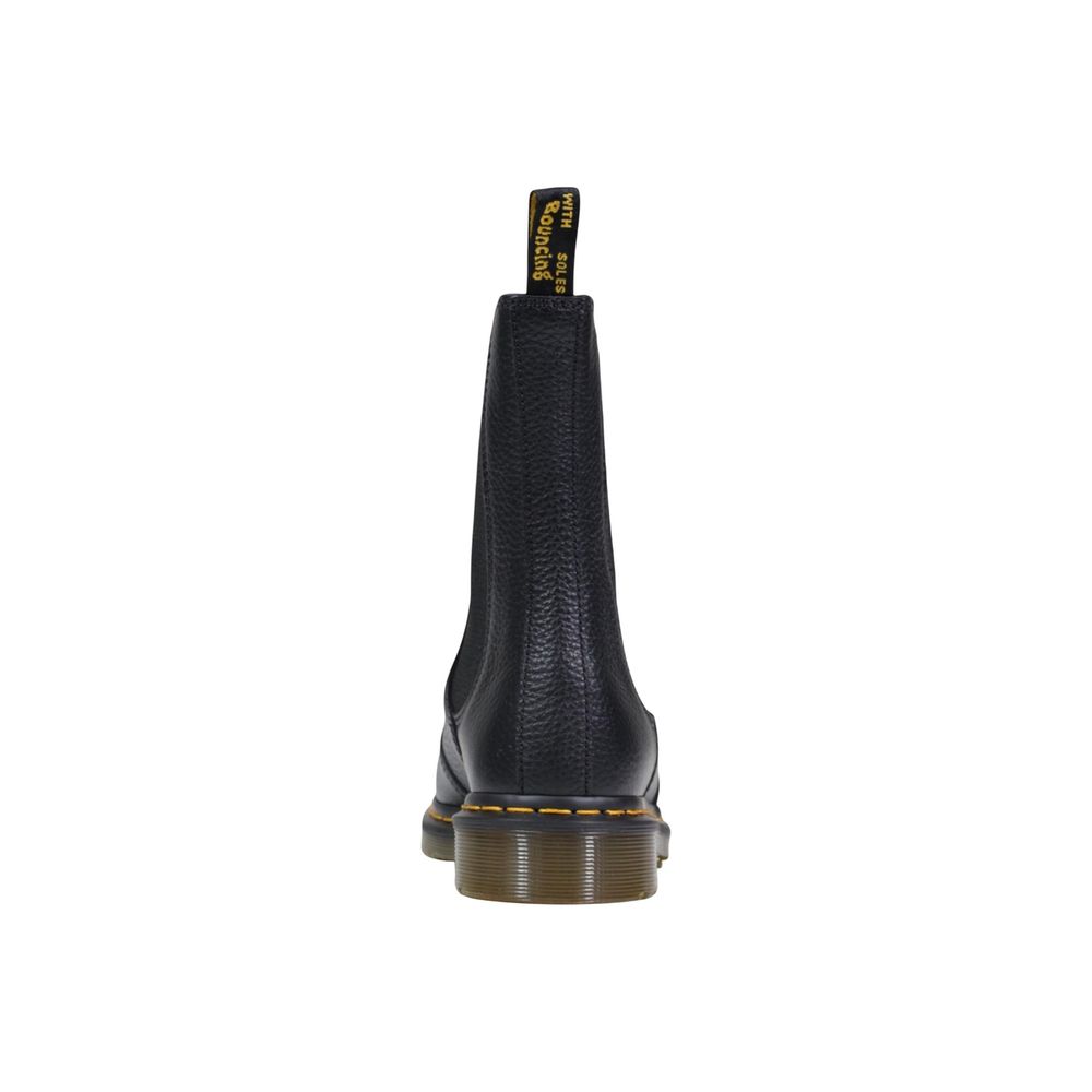 Dr. Martens Schwarze Leder-Ankle Boots