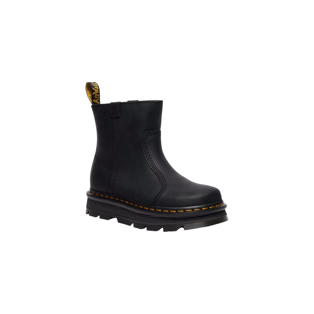 Dr. Martens Schwarze Leder-Ankle Boots