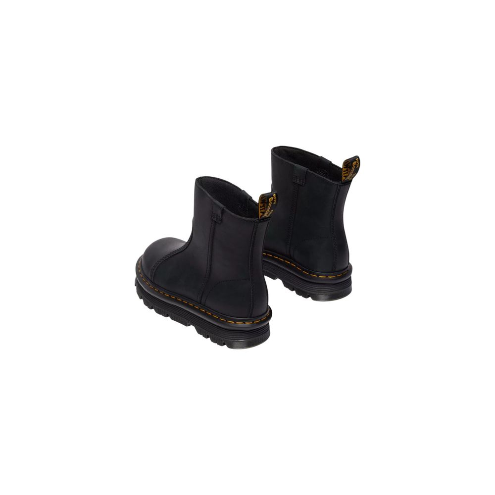 Dr. Martens Schwarze Leder-Ankle Boots