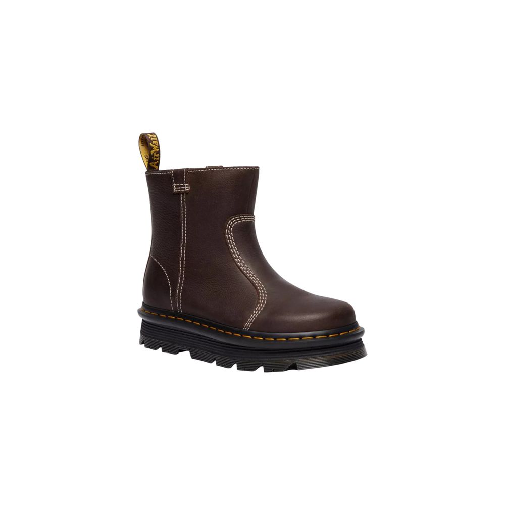 Dr. Martens Braune Lederstiefeletten